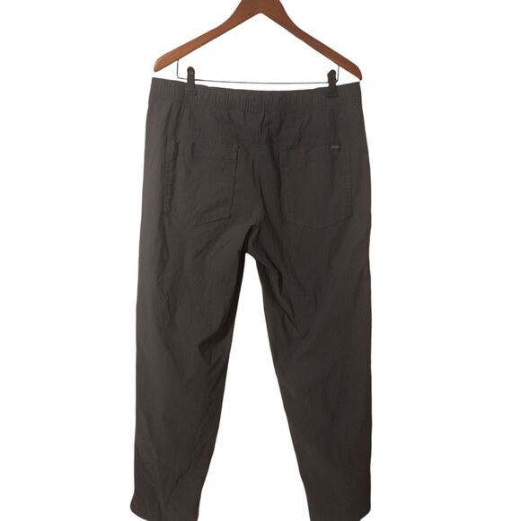 Eddie Bauer Tech Pants Mens XL Gray Hiking Nylon Spandex - Picture 2 of 6